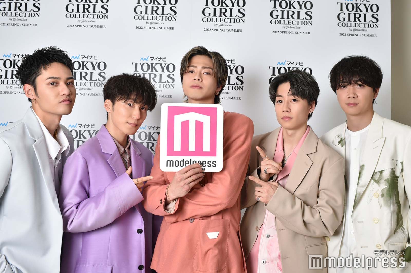 ひゅうが、あむぎり、やまと、ゆうた、ゆうま／コムドット（C）モデルプレス