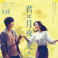 （左から）北村匠海、永野芽郁（C）2019映画「君は月夜に光り輝く」製作委員会
