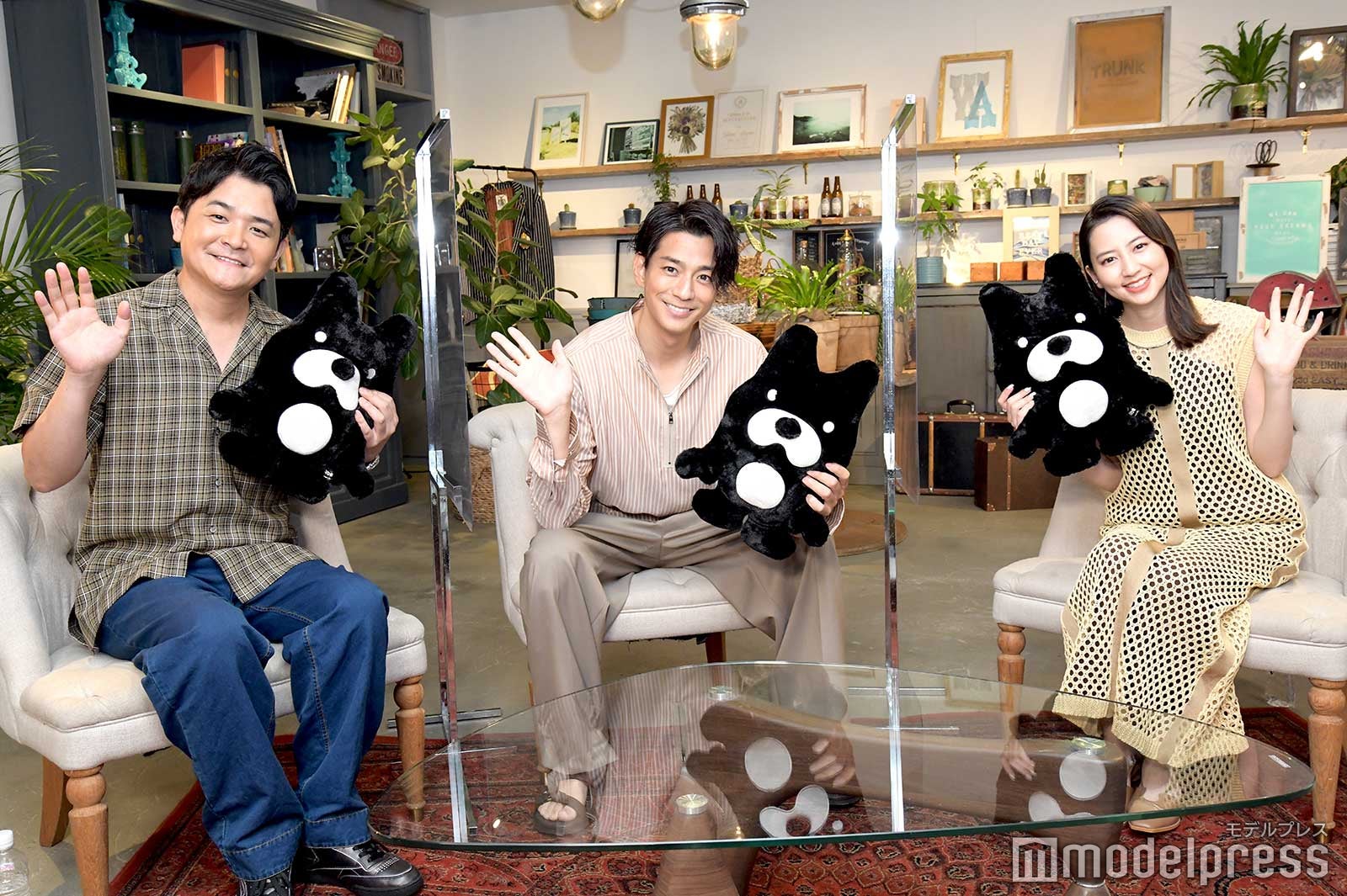 ノブ、三浦翔平、河北麻友子 （C）モデルプレス