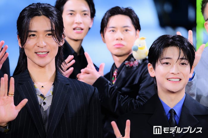 目黒蓮、高橋文哉(C)モデルプレス