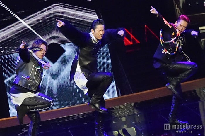 (左から)登坂広臣、NAOKI、今市隆二