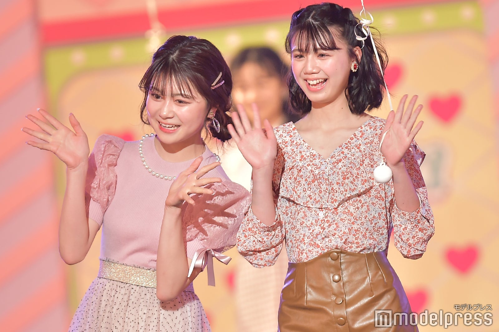 熊谷真里（まりくま）、堀越琉音（るねちょ）（C）モデルプレス