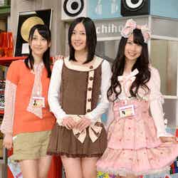 左から：松井玲奈、松井珠理奈、高柳明音（SKE48）