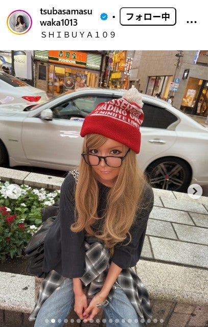 益若つばさInstagramより