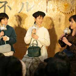 （左）西山千香子氏、（中央）kazumi／ファッション雑誌『リンネル』（宝島社）イベント（提供写真）