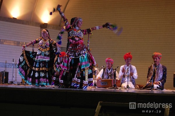 ステージパフォーマンス／画像提供：ナマステ・インディア事務局