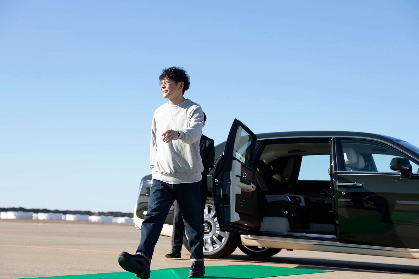 前澤友作「プライベートバンカー」第1話（C）テレビ朝日