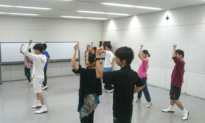 山崎育三郎リハーサル風景(画像提供:テレビ朝日)