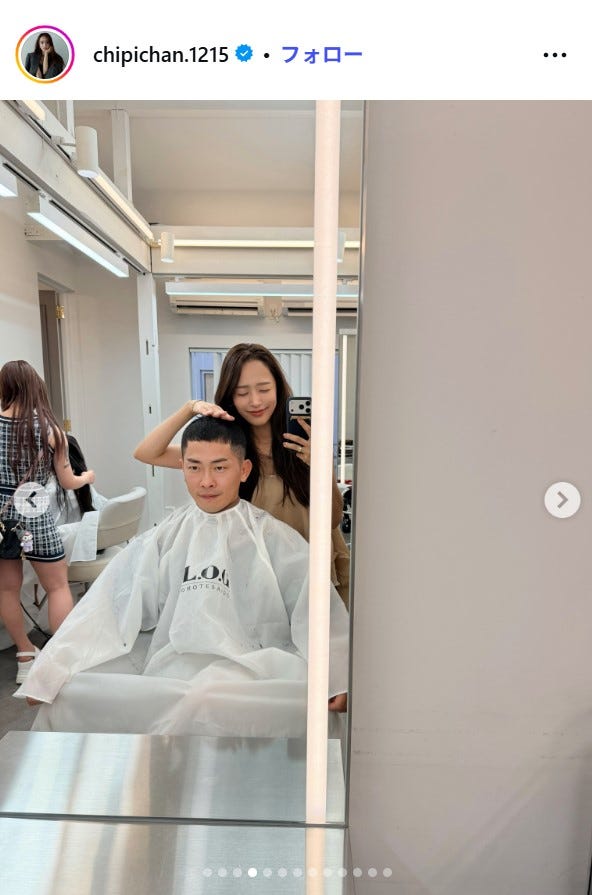 近藤千尋Instagramより
