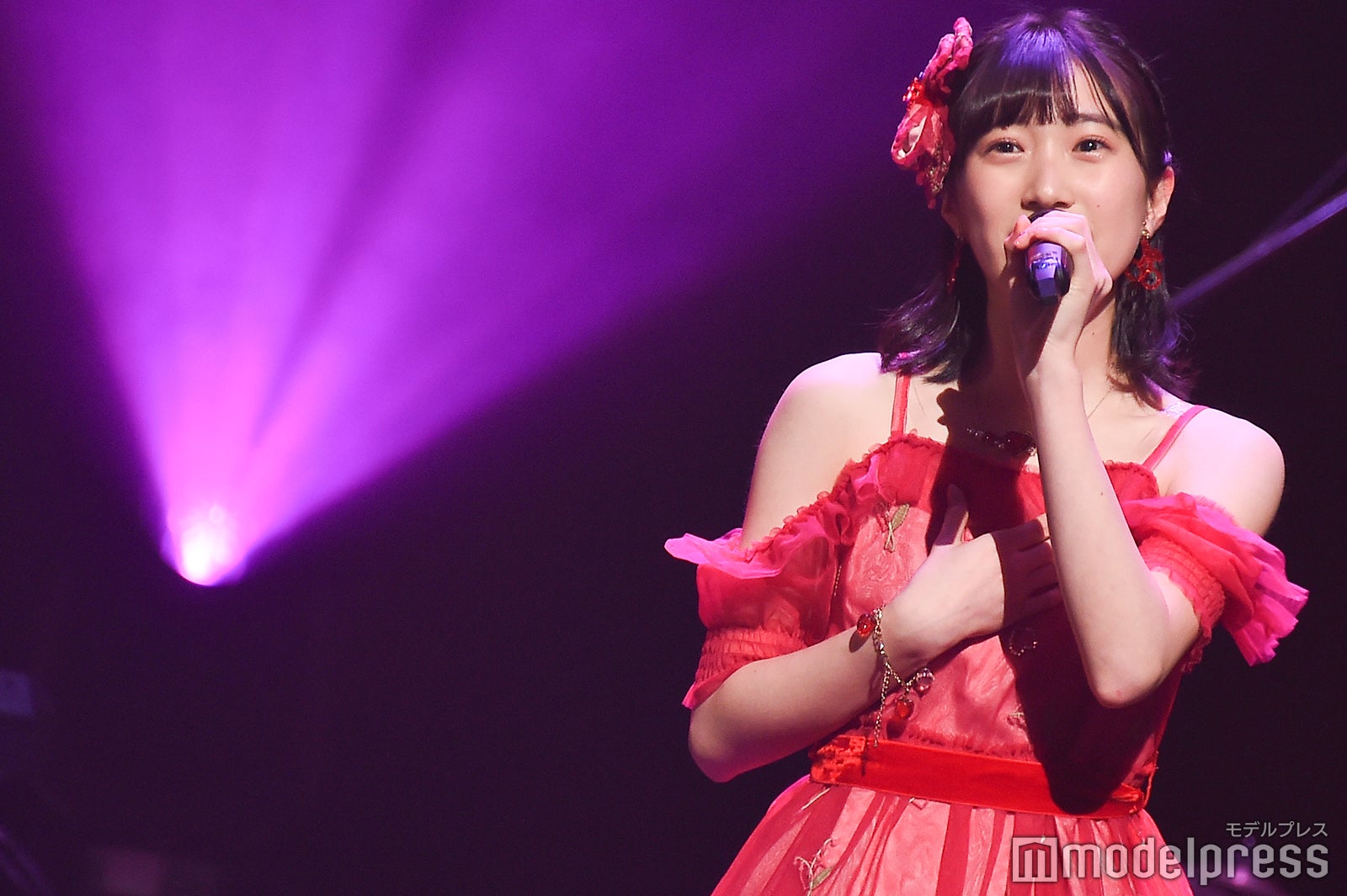 坂本愛玲菜／「AKB48グループ歌唱力No.1決定戦」決勝大会 （C）モデルプレス