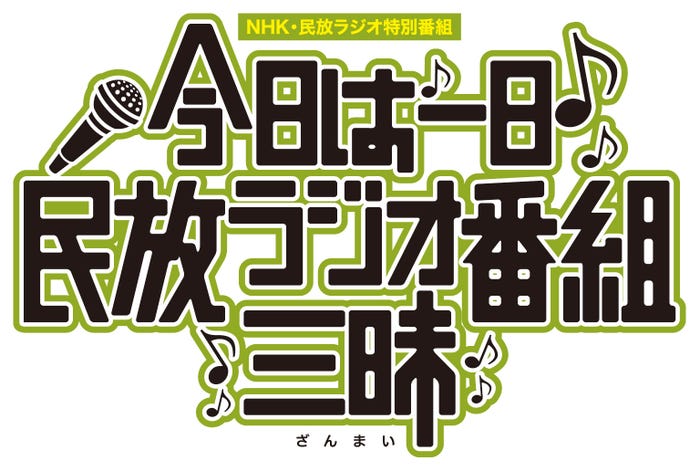 『今日は一日“民放ラジオ番組”三昧~#このラジオがヤバい~』ロゴ(提供画像)