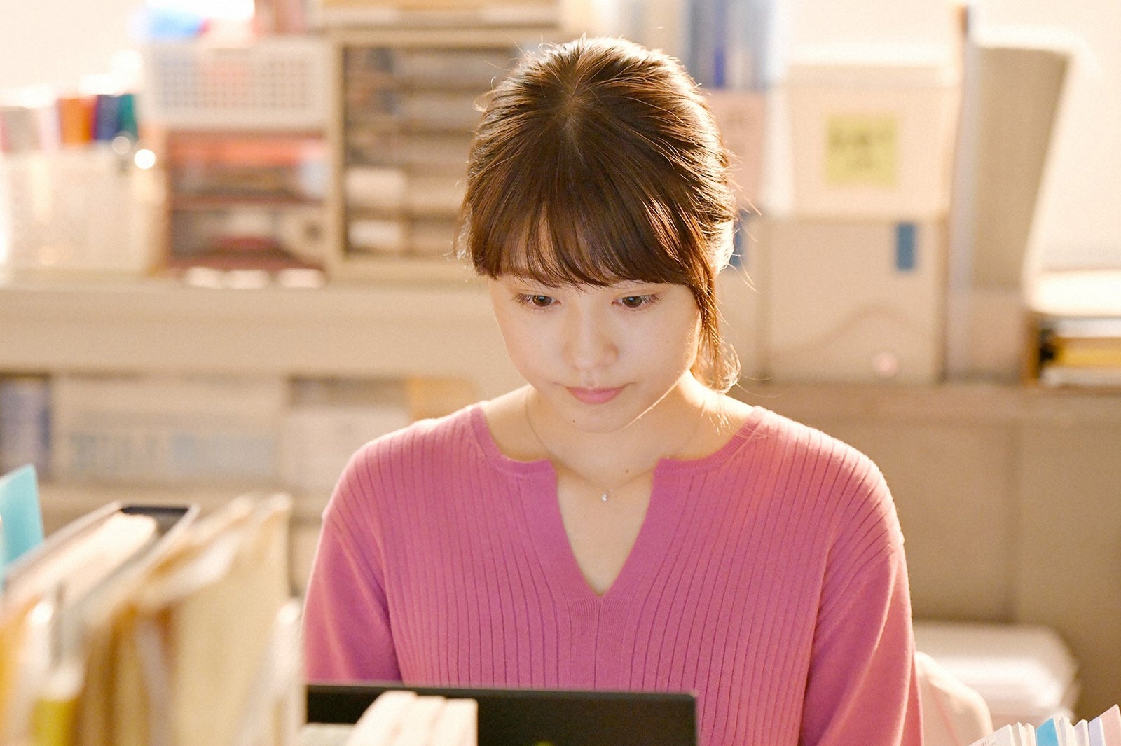 有村架純／「中学聖日記」第1話より（C）TBS