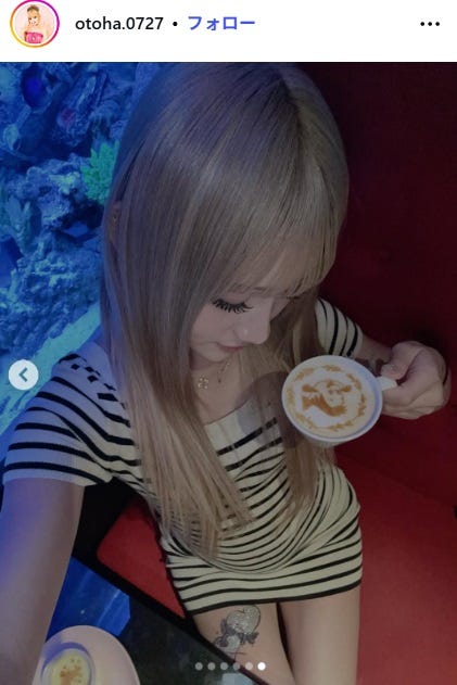 倉八音羽 Instagramより