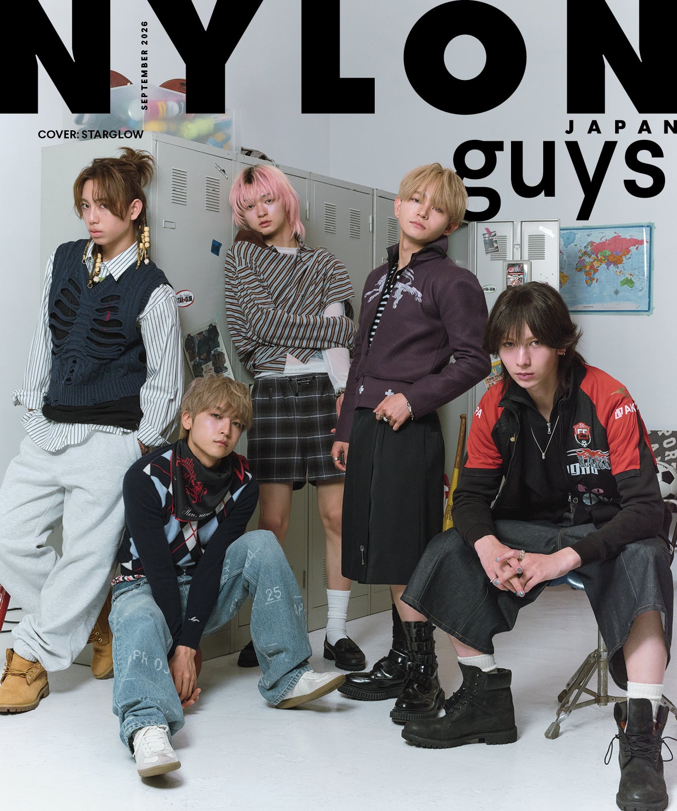 「NYLON JAPAN」2026年9月号 SPECIAL EDITION（カエルム／7月28日発売）表紙：STARGLOW（C）NYLON JAPAN