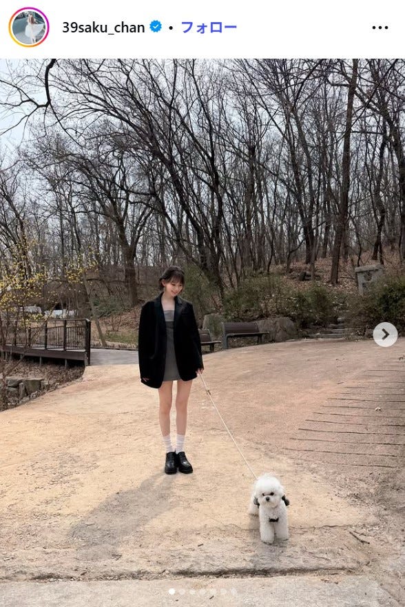 SAKURA Instagramより