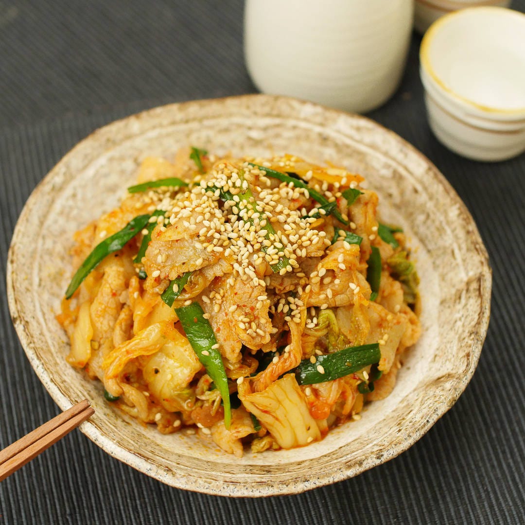 15分で作る!豚キムチのレシピ・作り方