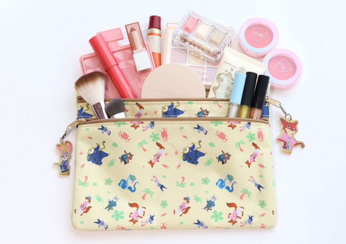 宝島社ズートピア2ポーチコスメ収納