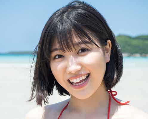 「ミスマガジン2021」和泉芳怜、美バスト輝く水着姿 1st写真集未公開カット公開