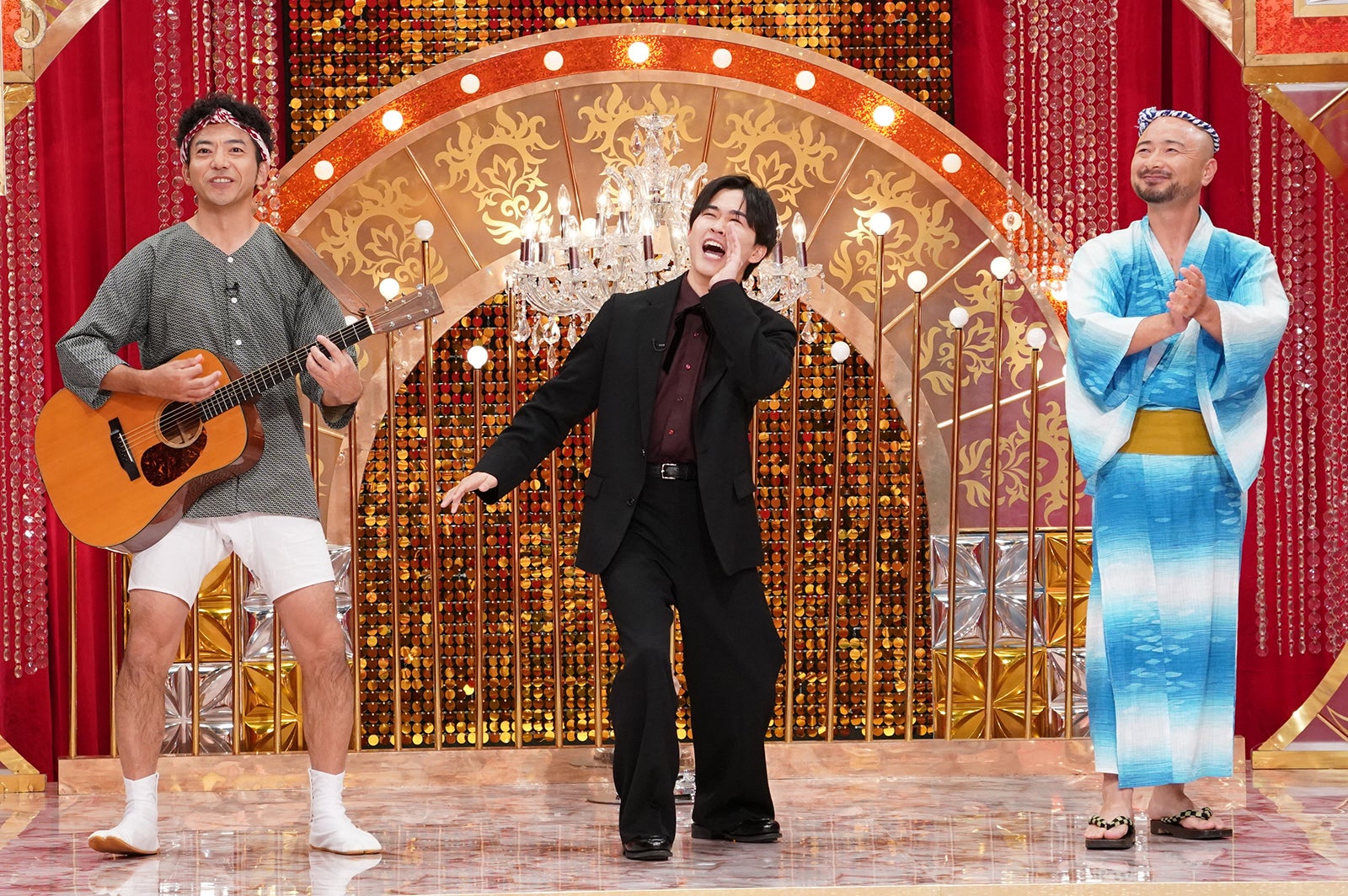 どぶろっく、鈴木福（C）日本テレビ