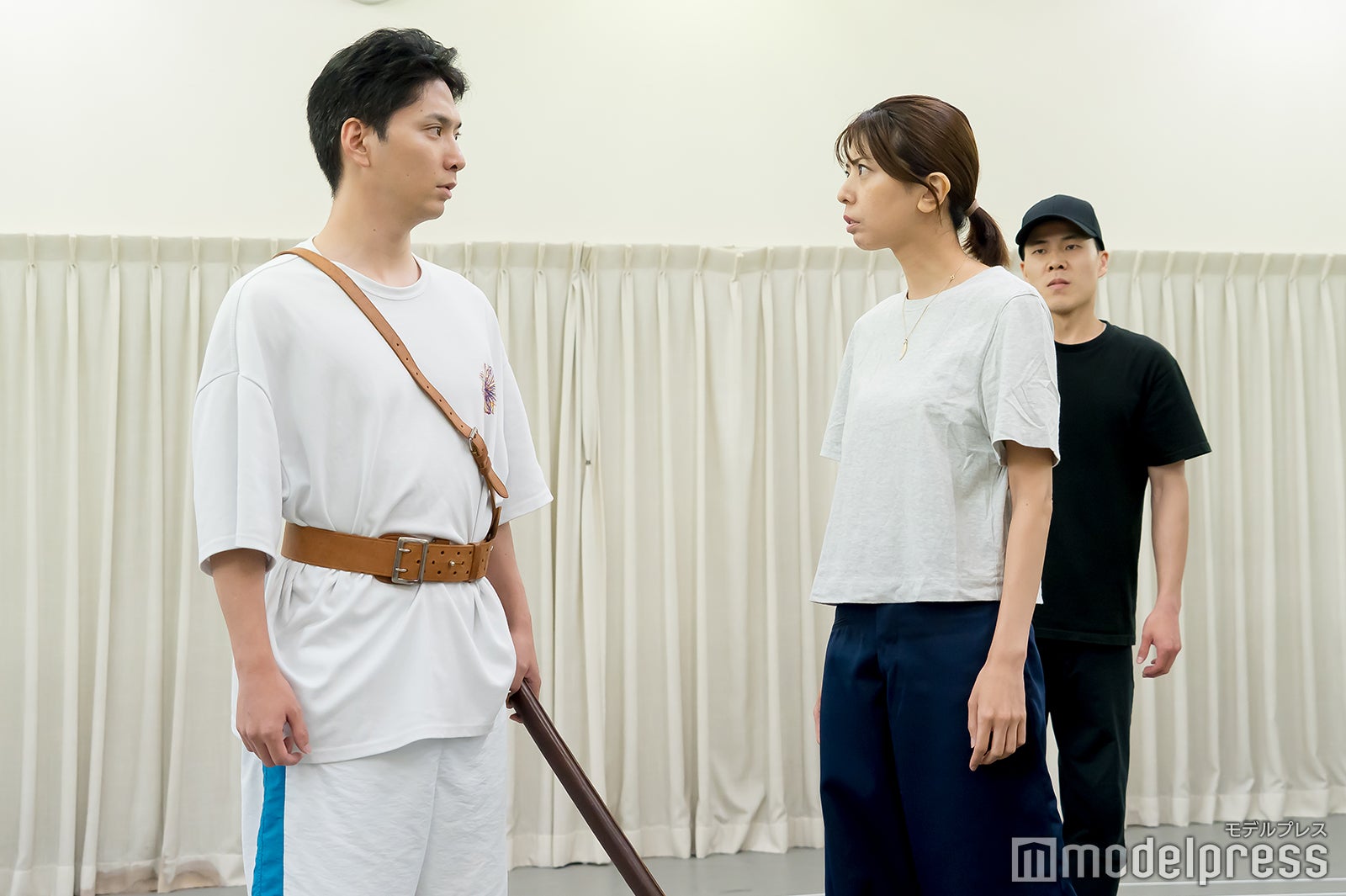 舞台「あの夏、君と出会えて～幻の甲子園で見た景色～」稽古中の様子（C）モデルプレス