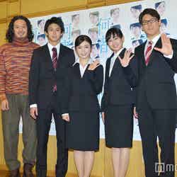 （左から）丸尾丸一郎、鈴木勝大、美山加恋、宮崎香蓮、小野田龍之介（C）モデルプレス