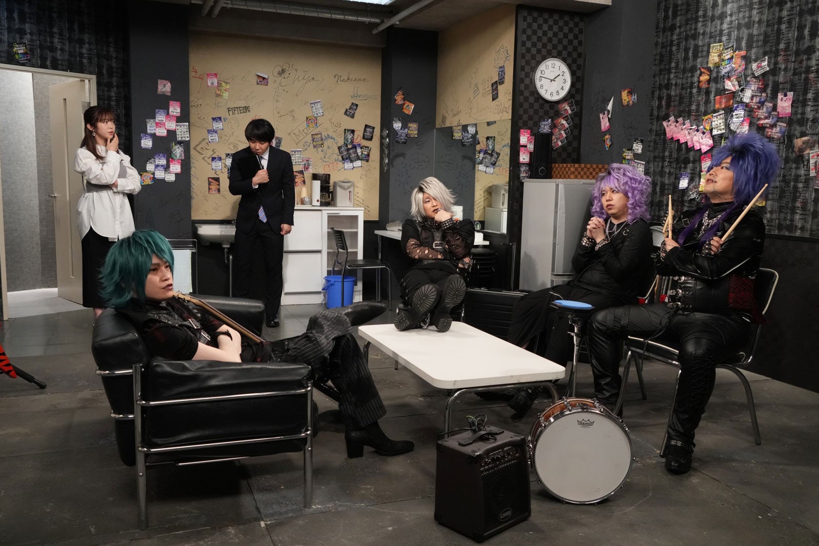 キスマイ二階堂高嗣、再びヴィジュアル系バンドメンバーに　峯岸みなみはマネージャーで初登場