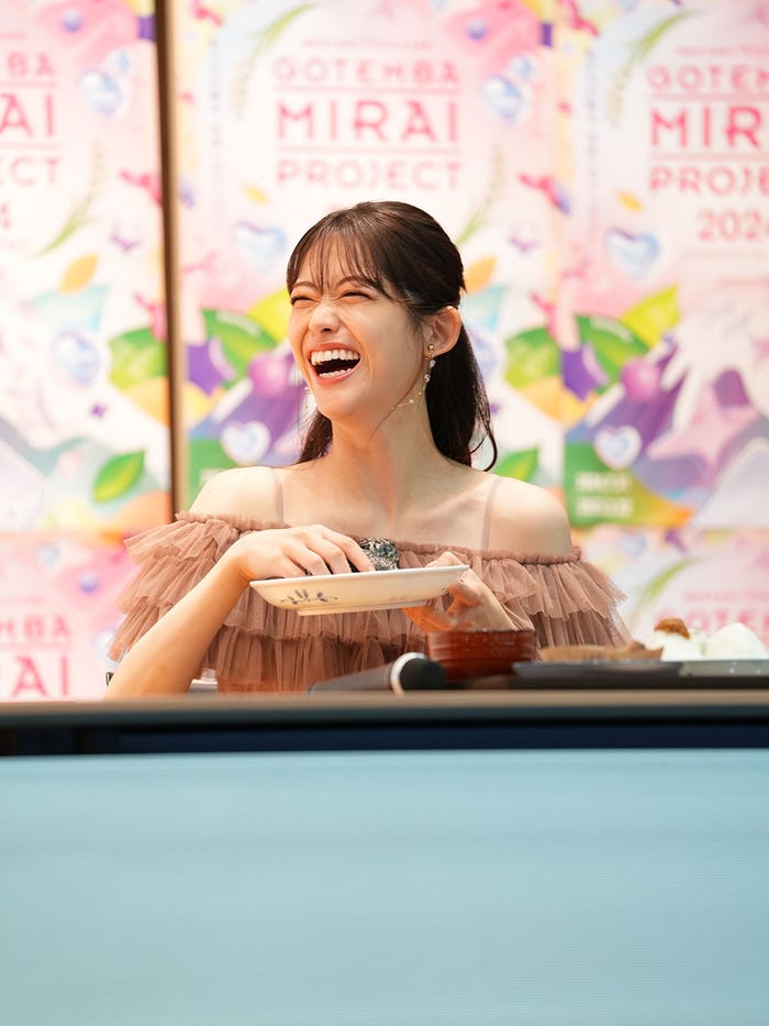 松村沙友理「GOTEMBA MIRAI PROJECT 2024 powered by TGC」(C)GOTEMBA MIRAI PROJECT 2024 powered by TGC