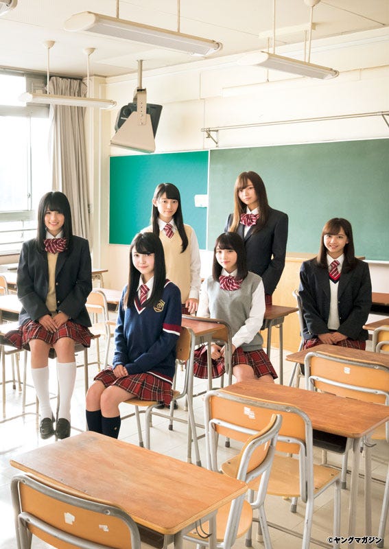 乃木坂46・3期生(C)藤本和典/ヤングマガジン