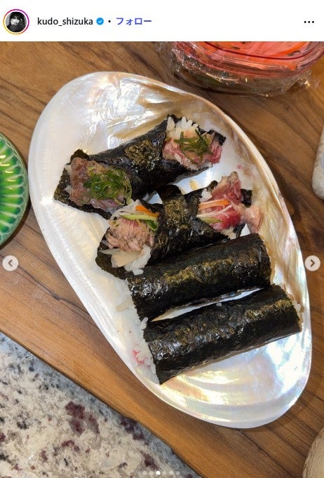 工藤静香Instagramより