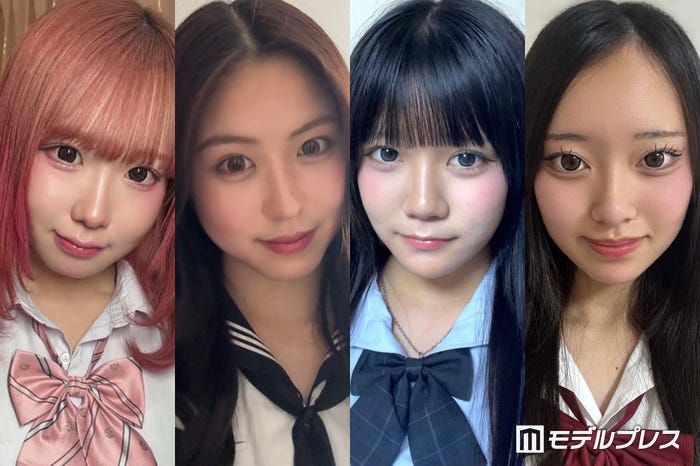 「女子高生ミスコン2026」関東エリア暫定上位4人