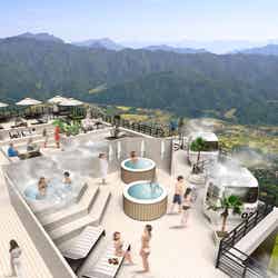 「HAKUBA MOUNTAIN BEACH」全体(イメージ)/画像提供:白馬観光開発