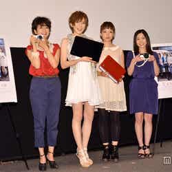 左から:熊谷弥香、光宗薫、高山都、園ゆきよ