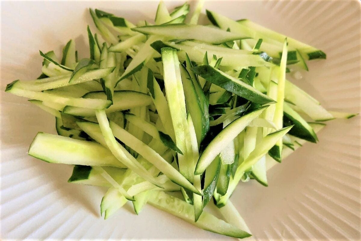 ツナとトマトのぶっかけそうめん