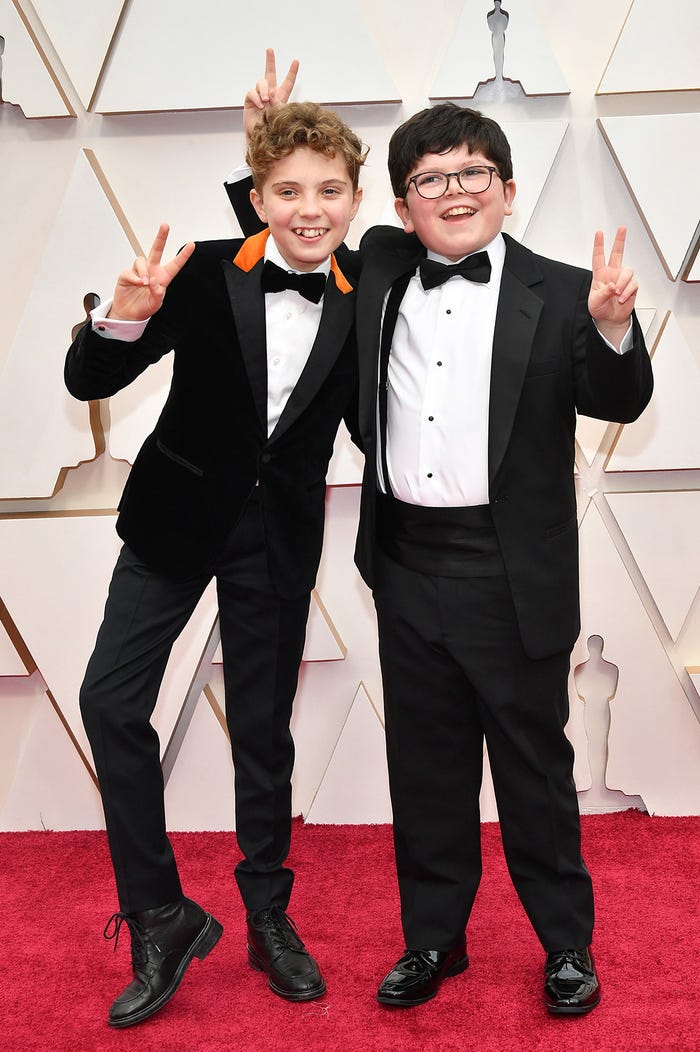 可愛すぎるローマン・グリフィン・デイビス&アーチ―・イェーツ/photo:Getty Images