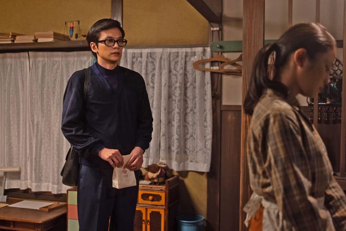 北村匠海、今田美桜「あんぱん」第104話(C)NHK