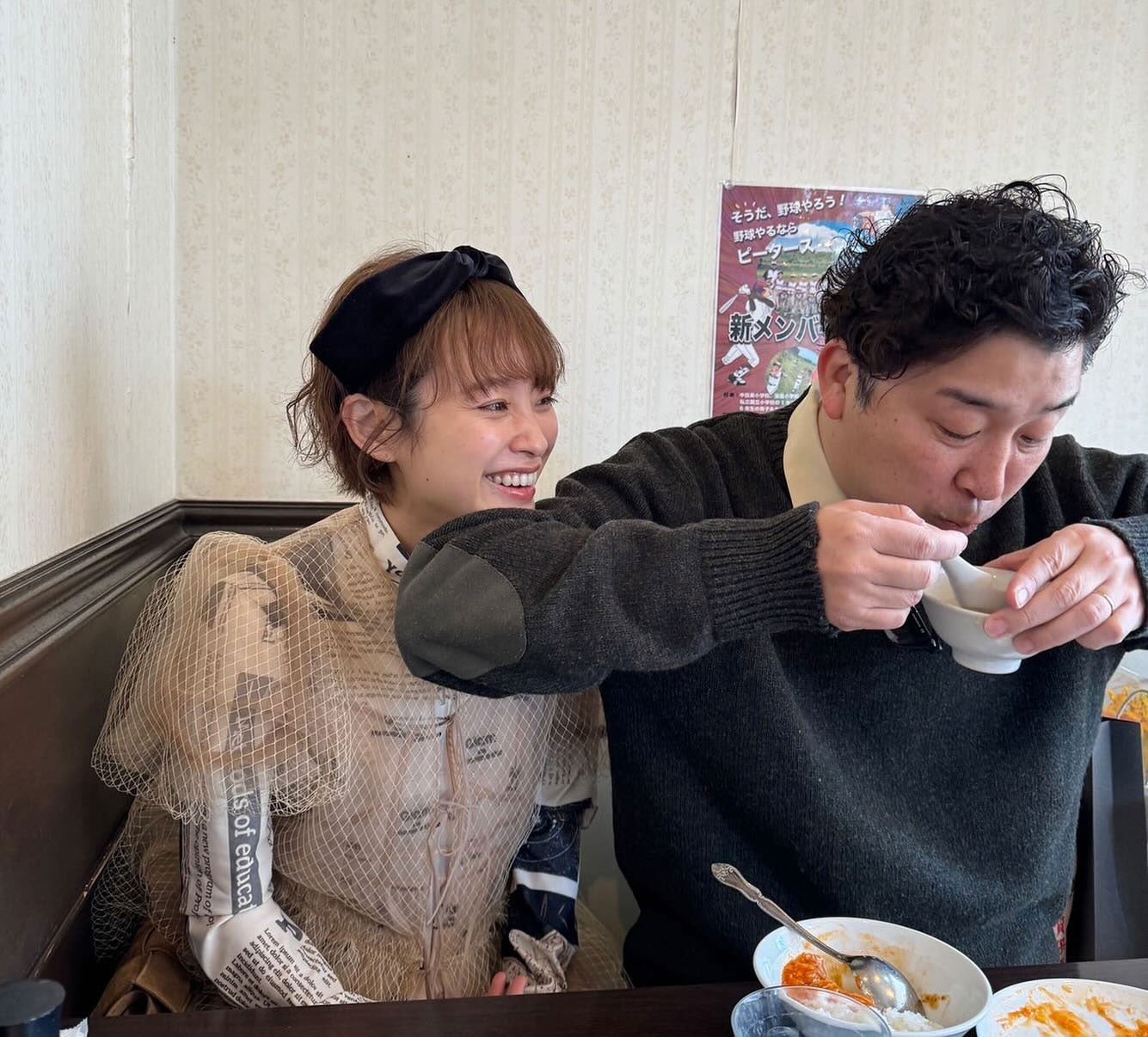 高橋愛、あべこうじ／高橋愛Instagramより