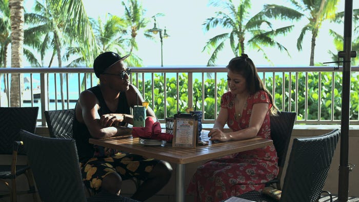 ウェズ、満理子『TERRACE HOUSE ALOHA STATE』34th WEEK(C)フジテレビ/イースト・エンタテインメント