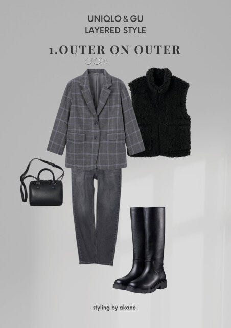 GU　ユニクロ　Outer