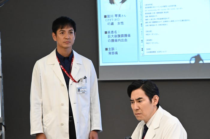 沢村一樹、高嶋政伸(C)テレビ朝日