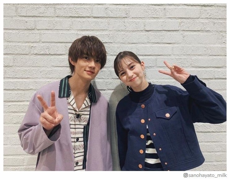 佐野勇斗＆中条あやみ、“3D彼女”コンビ再会ショットに反響「この2人大好き」「美男美女」