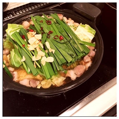 モツ鍋を楽しんだよう／波瑠公式ブログ（Ameba）より