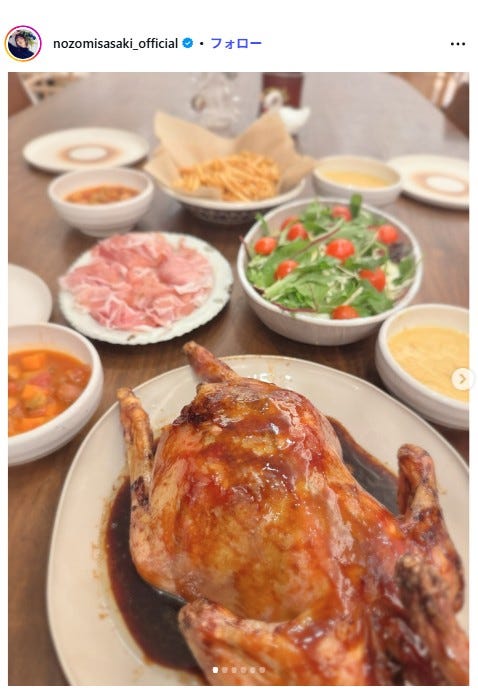 佐々木希Instagramより