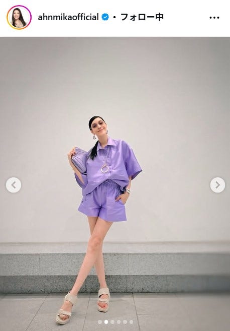 アンミカInstagramより
