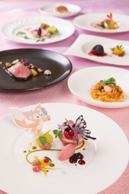 東京ディズニーシー・ホテルミラコスタ「ベッラヴィスタ・ラウンジ」グルメディナーコース(C)Disney