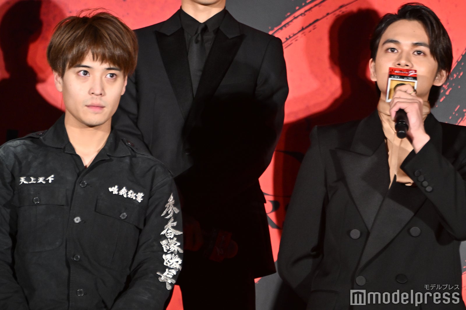 北村匠海の気遣いに涙目で言葉が出ない堀家一希（C）モデルプレス（C）モデルプレス