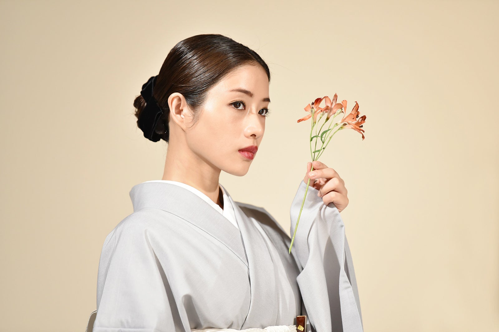 石原さとみの撮影風景（C）日本テレビ