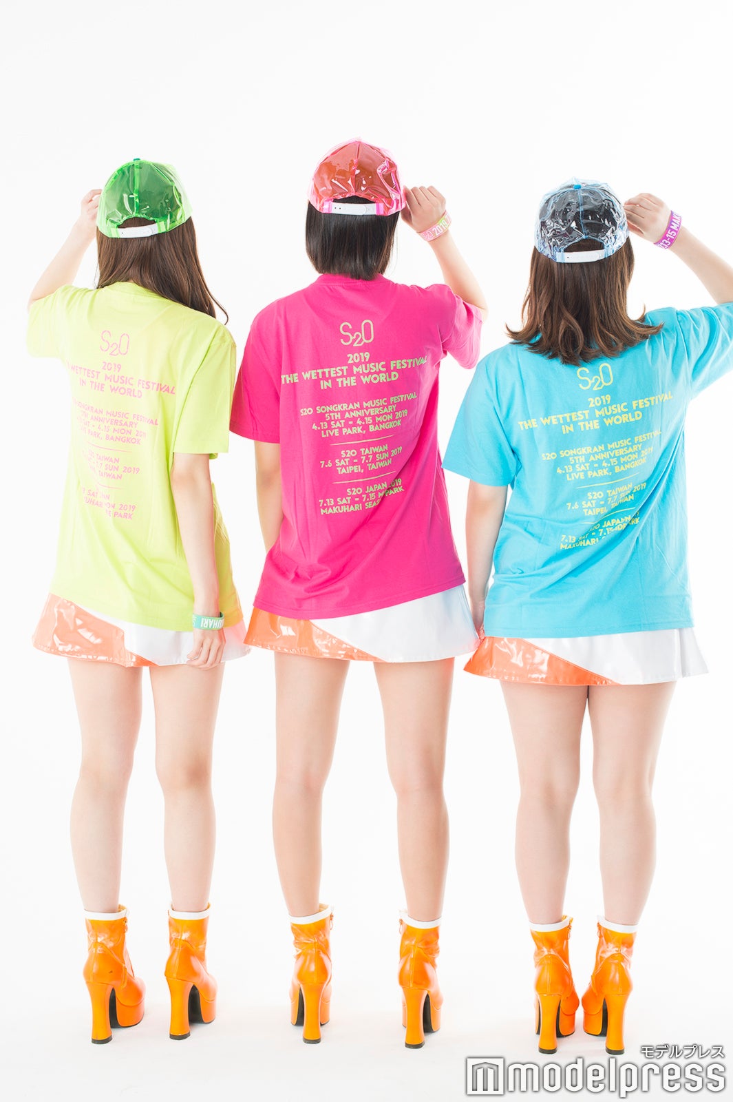 沢すみれ、林ゆめ、高橋凛（C）モデルプレス