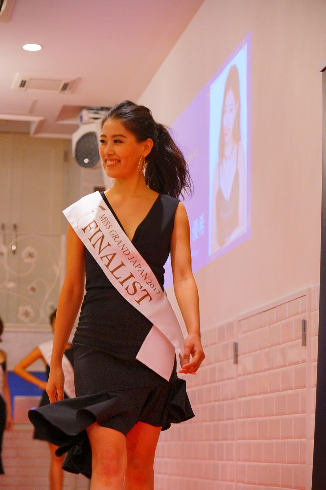 細谷優希「ミス・グランド・ジャパン2017」（提供写真）