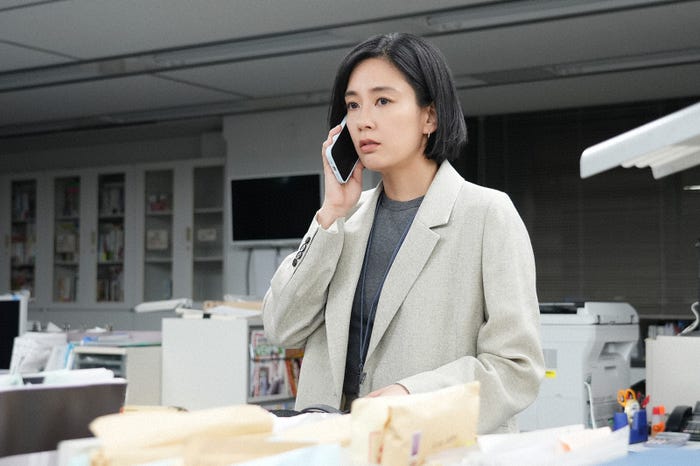 水川あさみ「笑うマトリョーシカ」第3話より(C)TBS