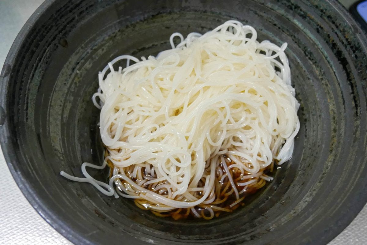 冷やし黄金そうめん
